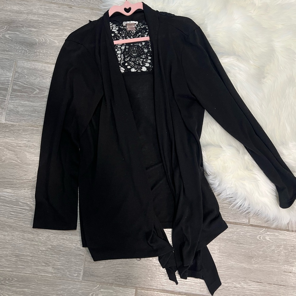 Lavish Black Women's Cardigan
